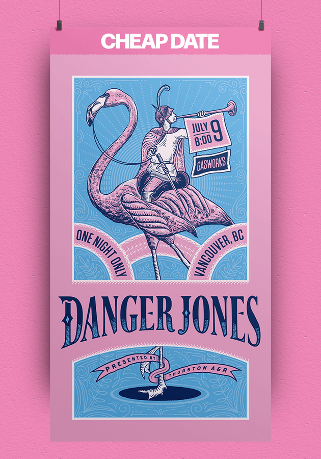 Affiche Danger Jones Cheap Date