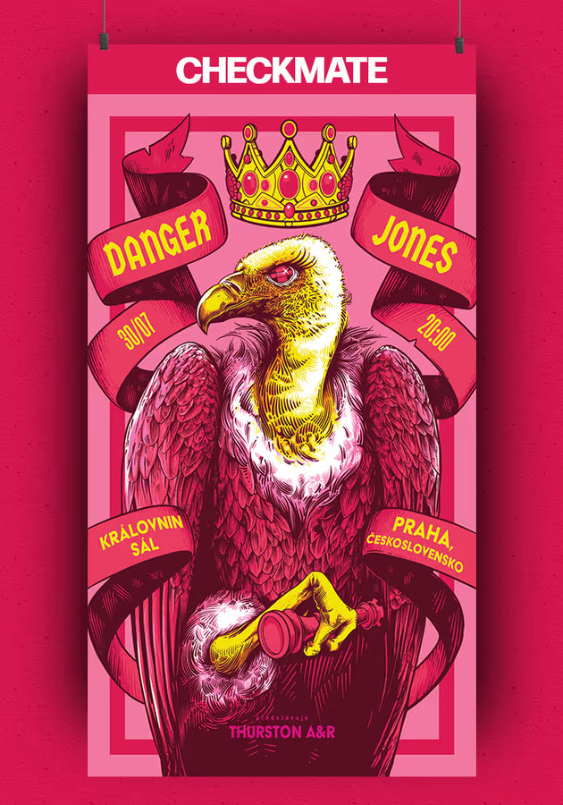 Affiche Danger Jones Checkmate