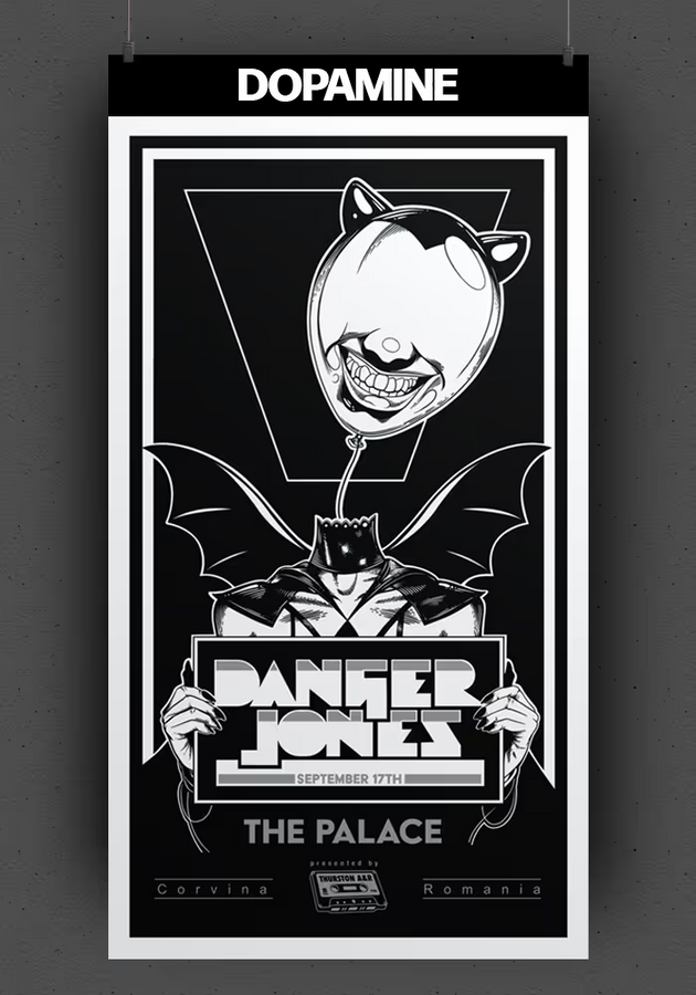 Affiche Danger Jones Dopamine
