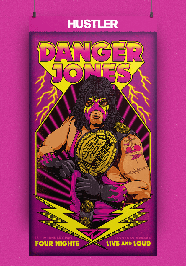 Affiche Danger Jones Hustler