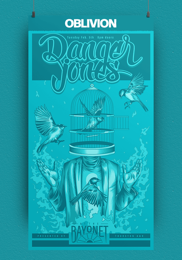 Affiche Danger Jones Oblivion