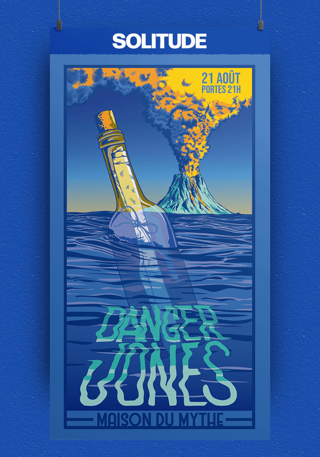 Affiche Danger Jones Solitude